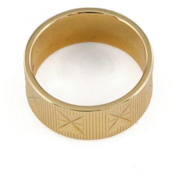 9ct Gold London 1962 Wedding Ring Size O